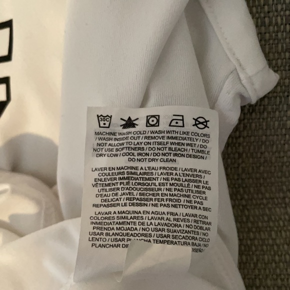 Nike Girls XL Dri-Fit Tank Too Shirt White Mesh - Picture 8 of 8